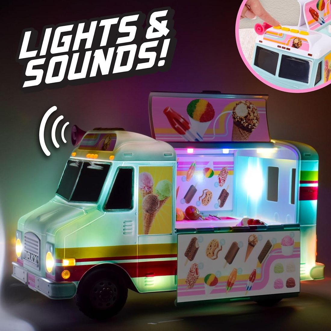 12" Ice Cream Food Truck — view 3