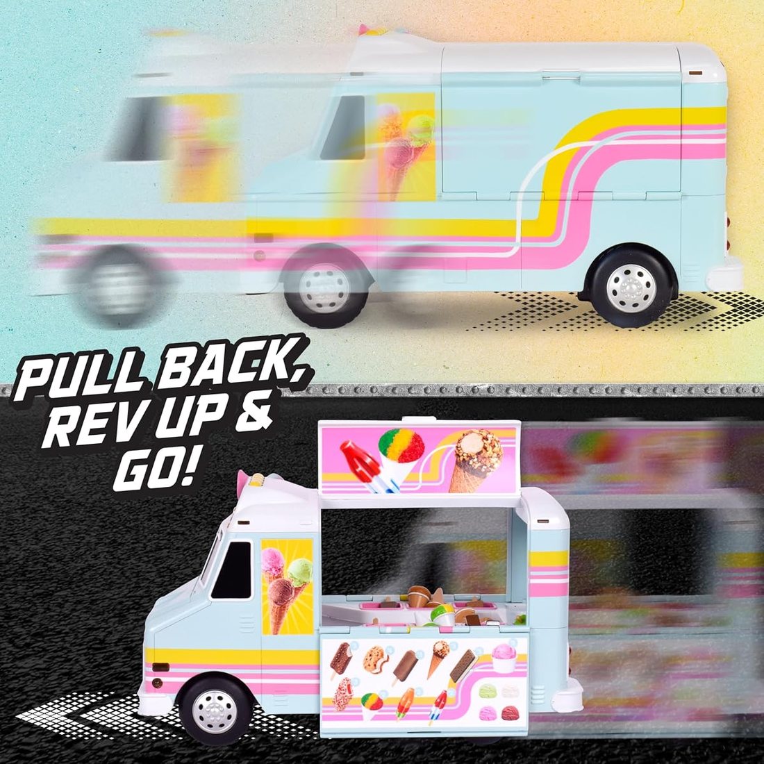 12" Ice Cream Food Truck — view 5