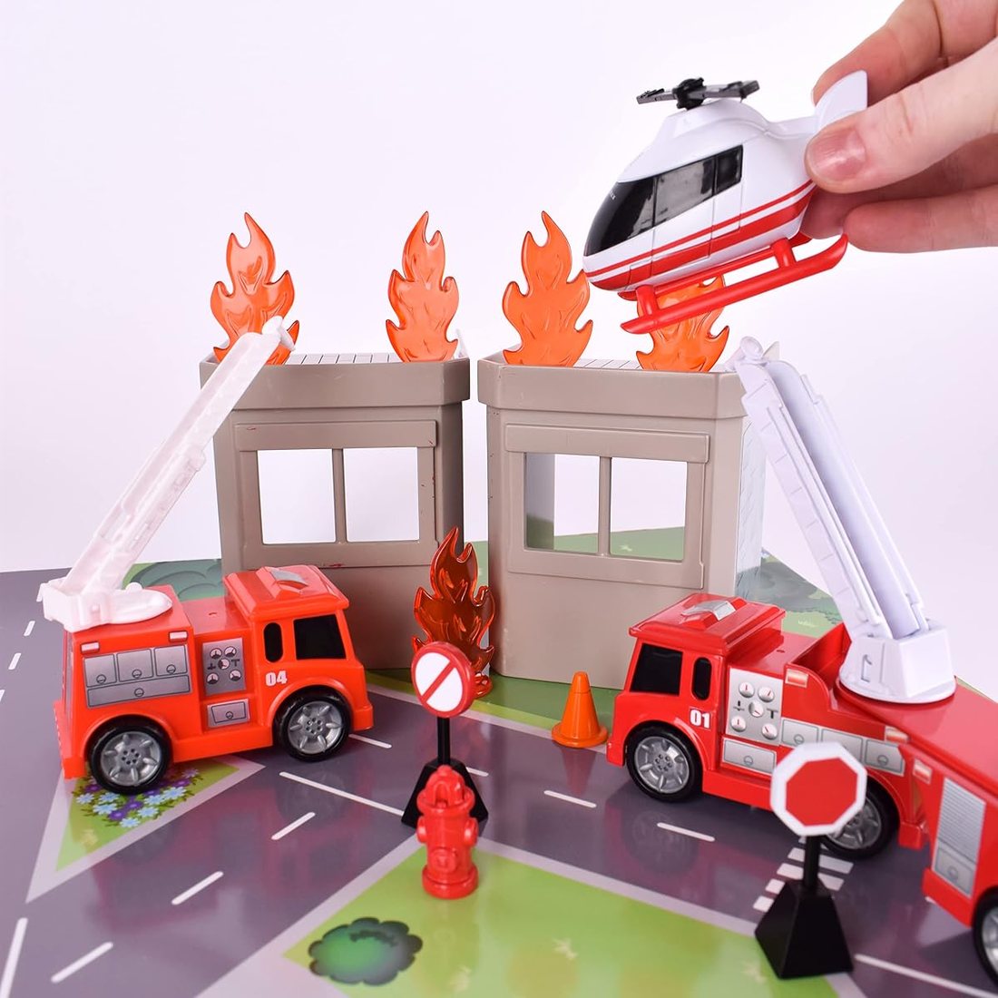 40 Piece Fire and Rescue Playset — view 3