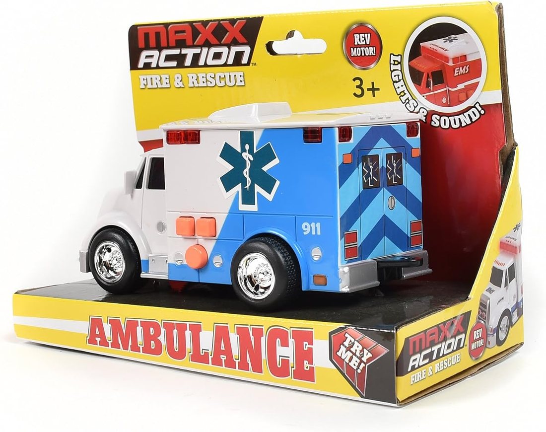 Ambulance with Lights & Sounds — view 4