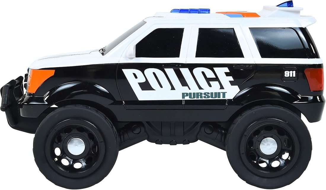 Large Police Car Toy — view 4