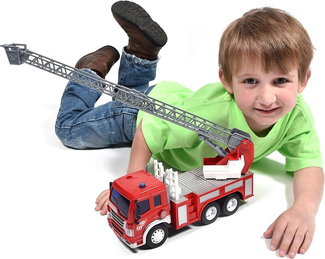 Mini Rescue Vehicle Toy Fire Truck — view 4