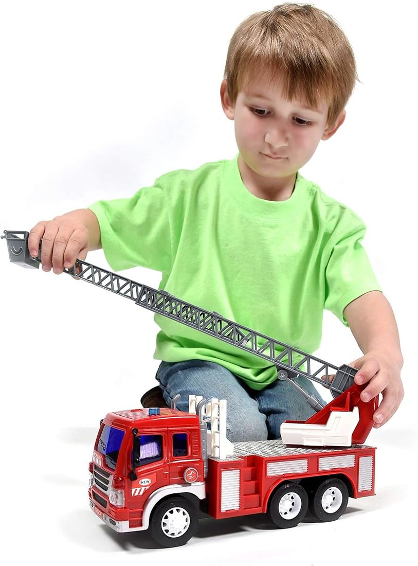 Mini Rescue Vehicle Toy Fire Truck — view 5
