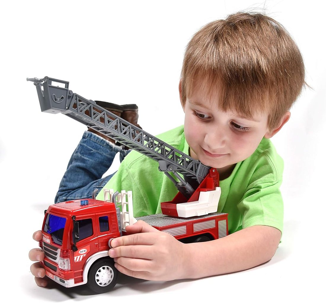 Mini Rescue Vehicle Toy Fire Truck — view 6