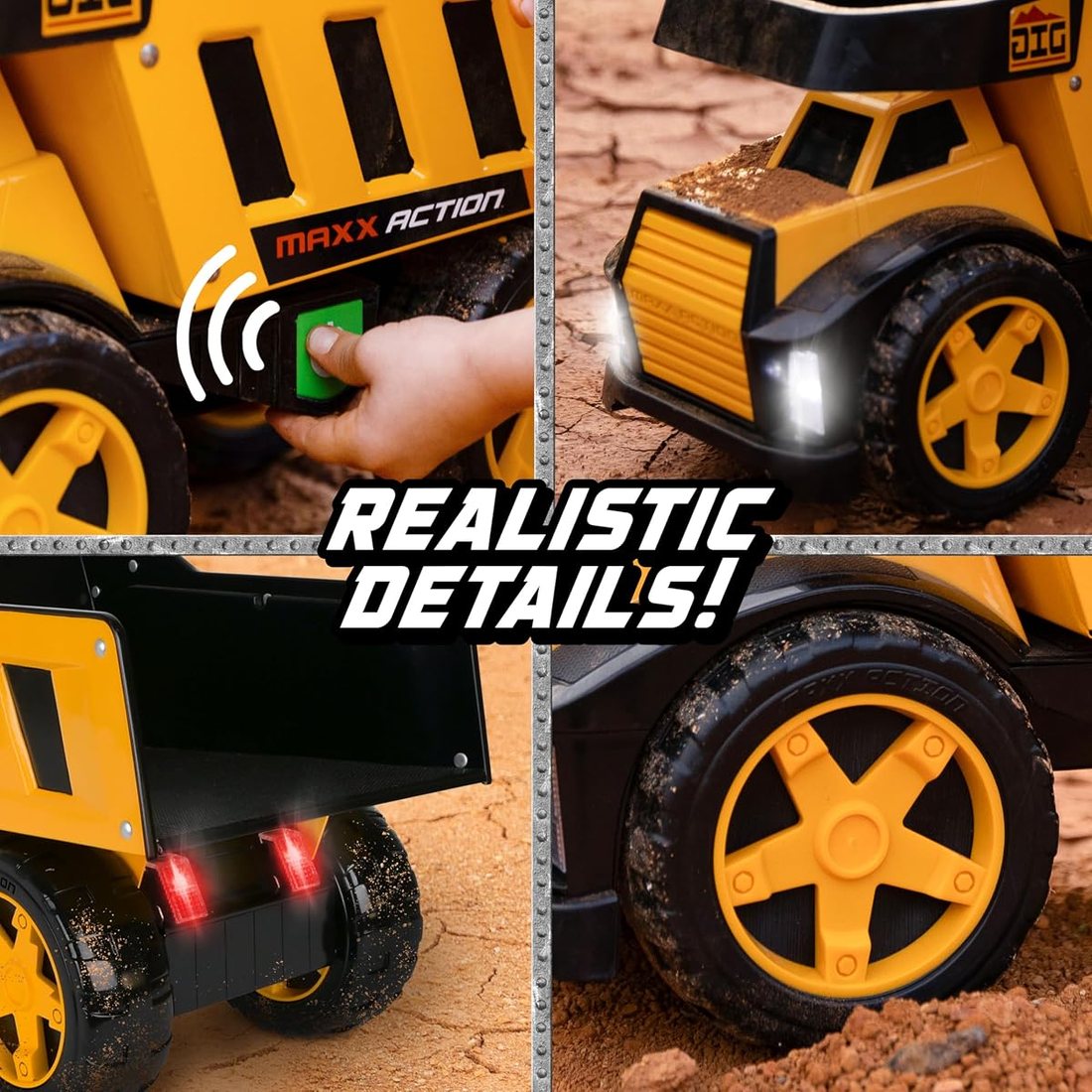 Steel Dump Truck Toy — view 3