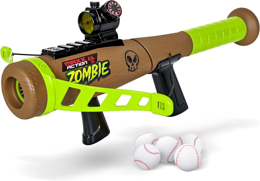 Zombie Crossbow Foam Ball Blaster for Kids
